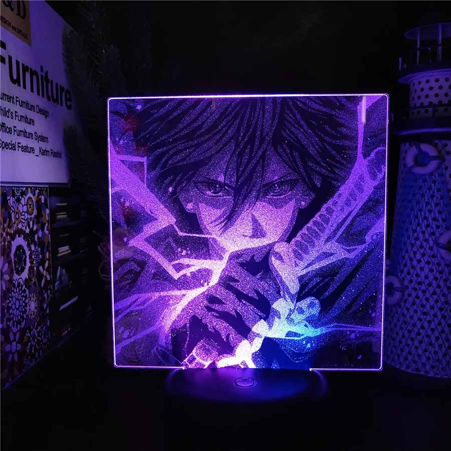 Lampe 3D Sasuke